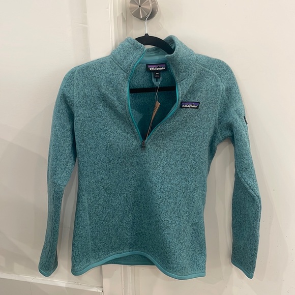 Patagonia Jackets & Blazers - Patagonia Better Sweater Quarter Zip Mogul Blue